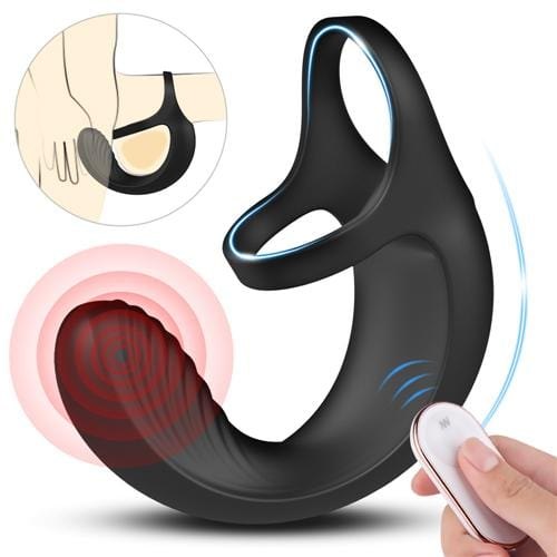 Bendable Prostate Massager Ring - Remote Control P-Spot Toy