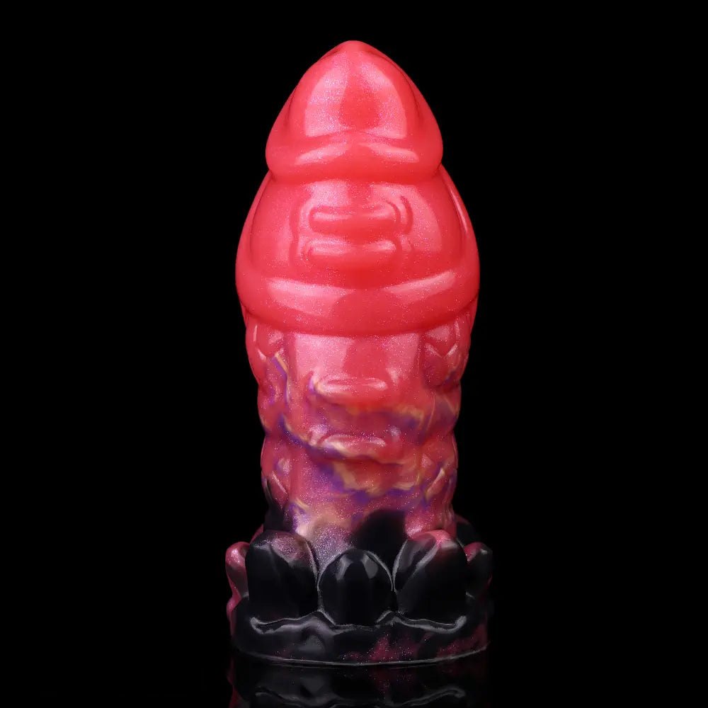 Berry Textured Fantasy Dildo - Fantasy Silicone Dildo
