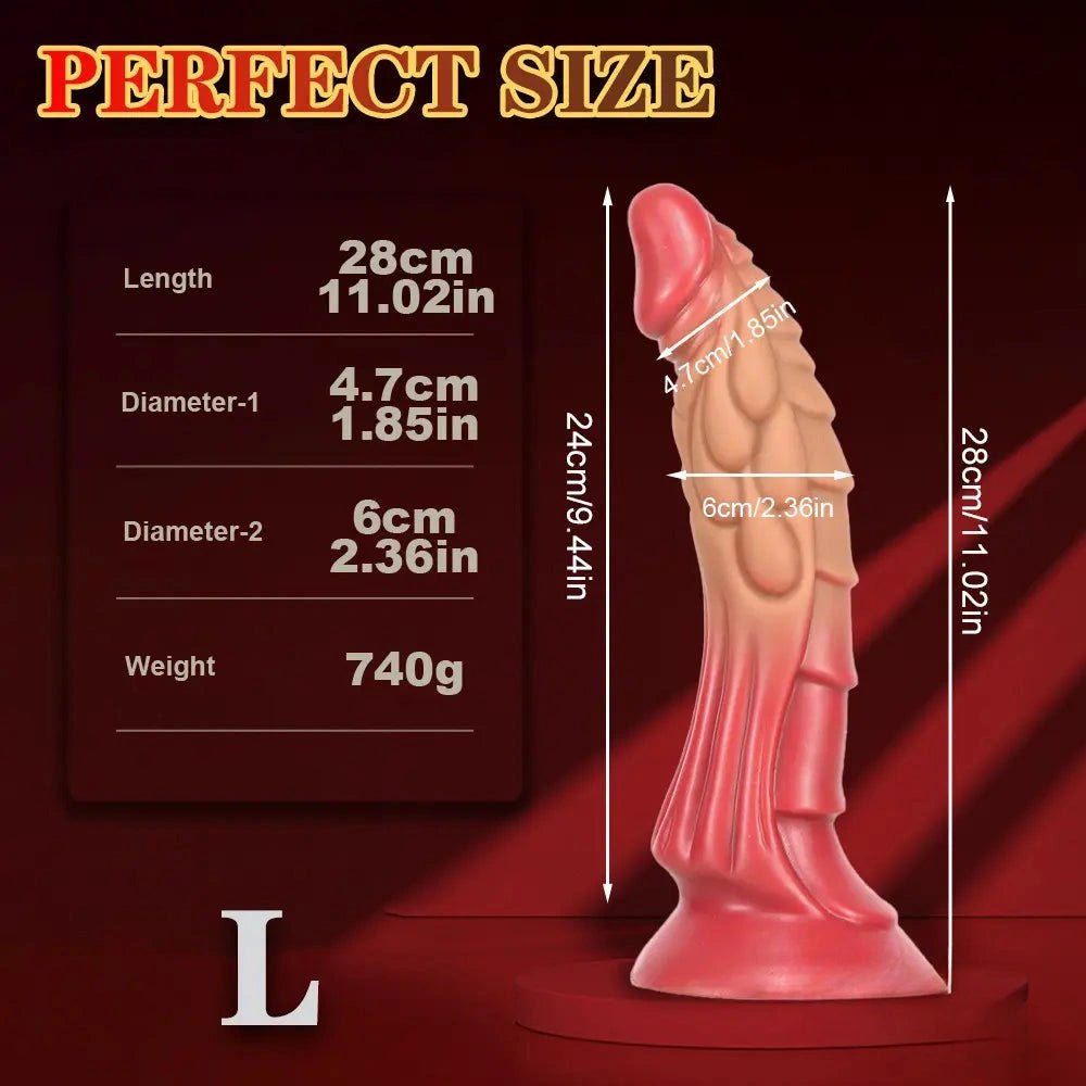 Big Dragon Fantasy Dildo - Silicone Monster Dildo