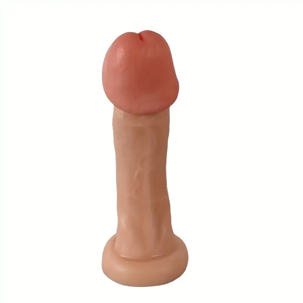 Big Head Mushroom Dildo 8.7 in - PVC G-Spot Toy