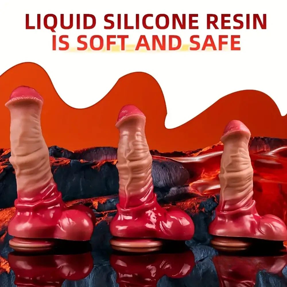 Big Horse Style Dildo - Large Knotted Animal Dildo