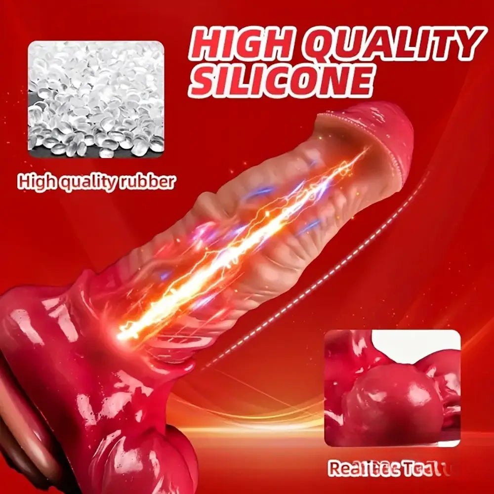 Big Horse Style Dildo - Large Knotted Animal Dildo