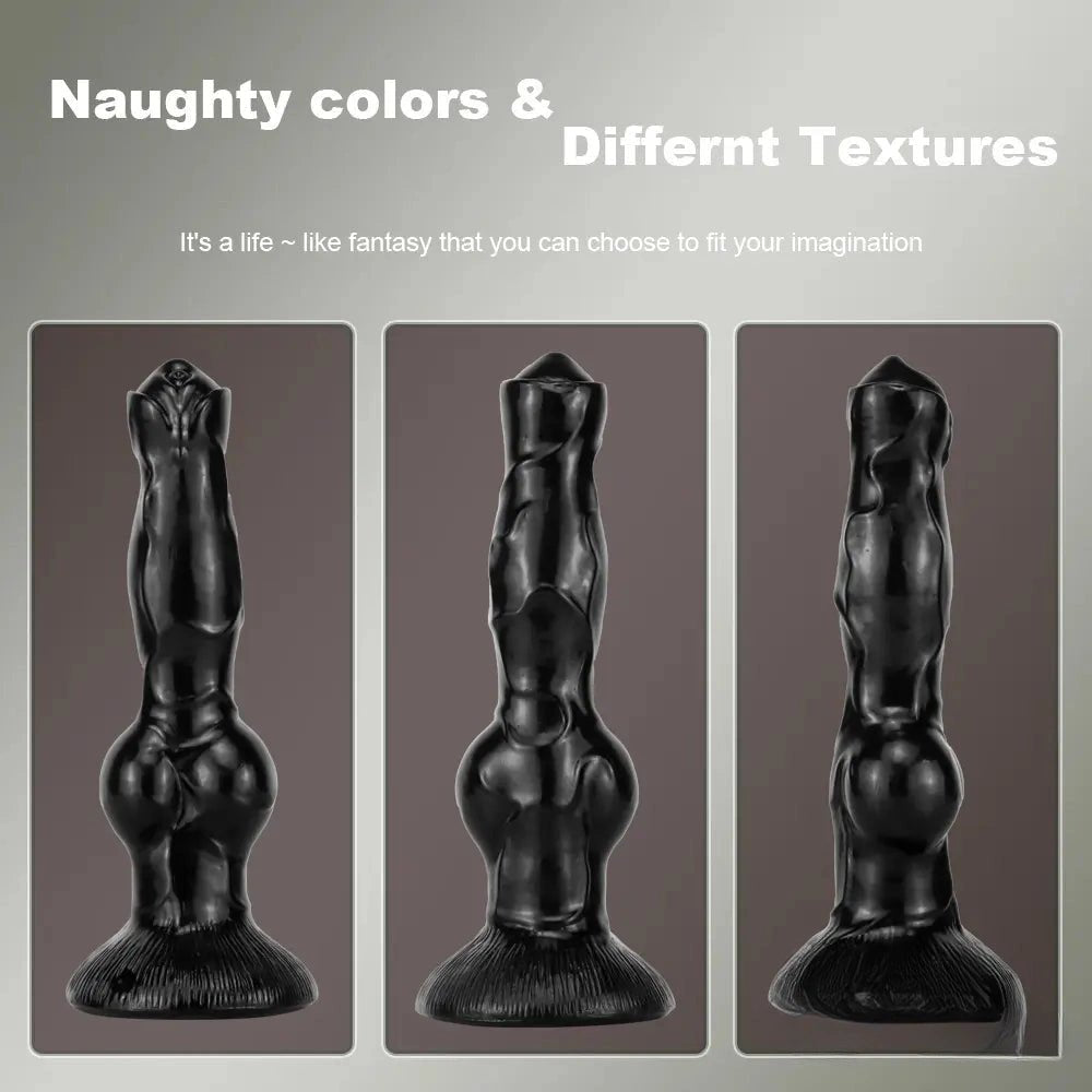 Big Knotted Animal Dildo - Realistic Dog Knot Dildo