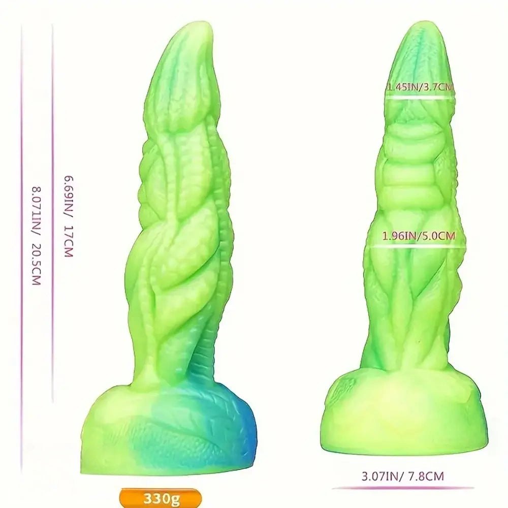 Big Monster Fantasy Dildo - Liquid Silicone Anal Dilator