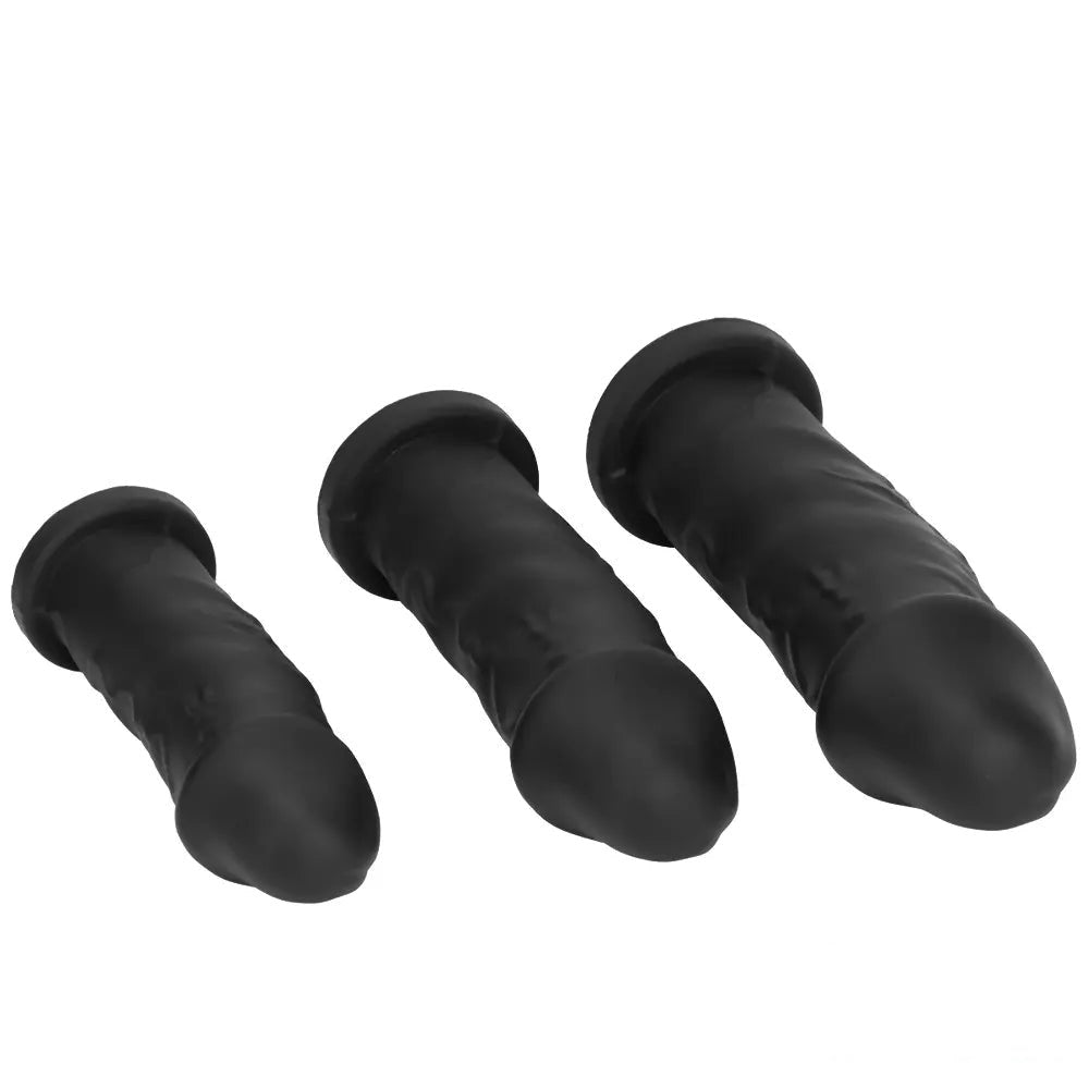 Big Mushroom Head Dildo - Suction Cup Dildo With Base