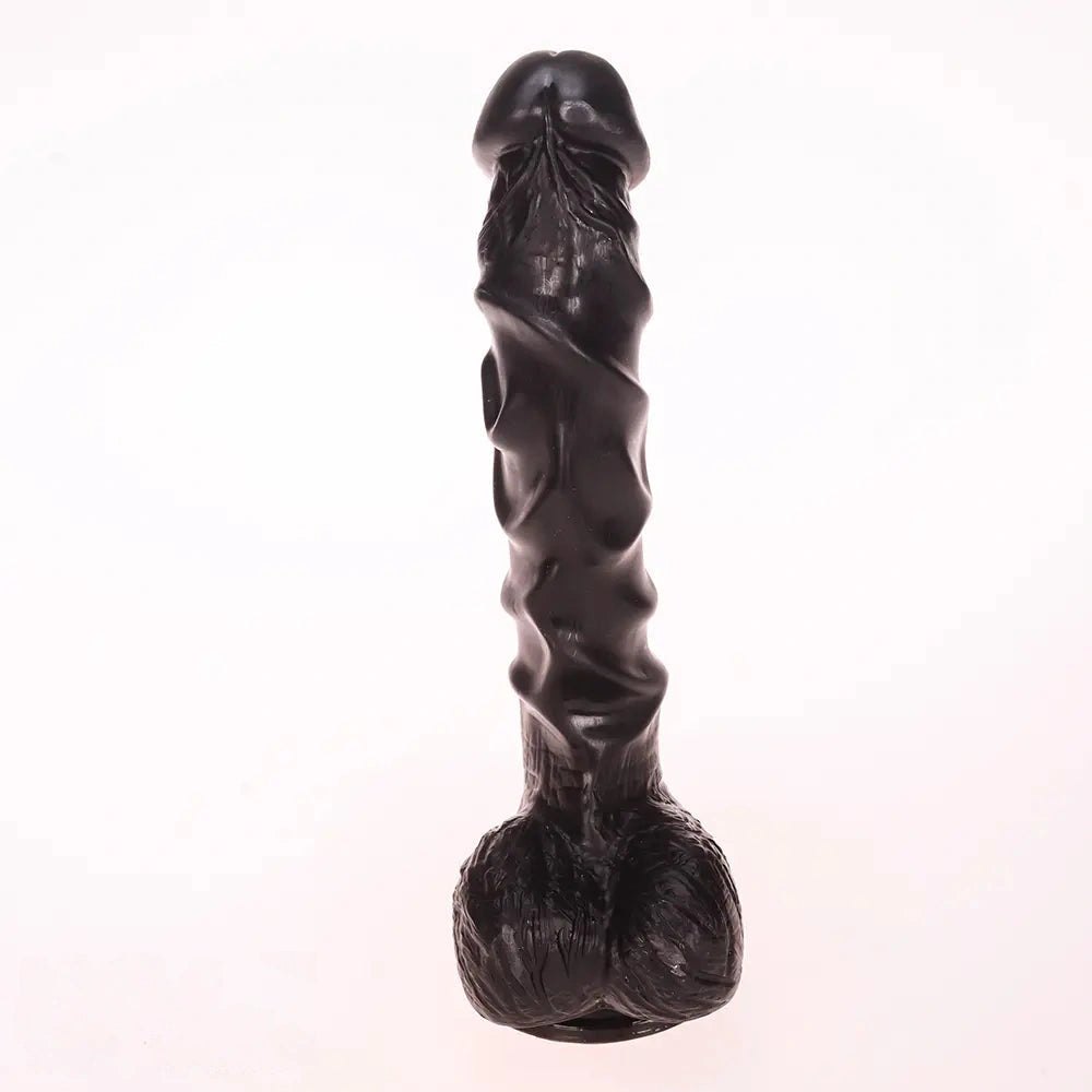 Big Realistic PVC Dildo 9.45in - PVC Suction Cup Dildo