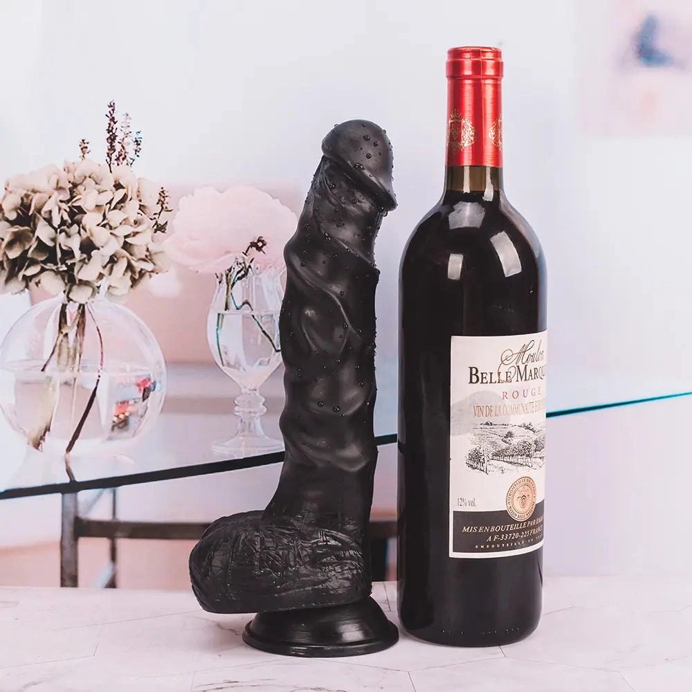 Big Realistic PVC Dildo 9.45in - PVC Suction Cup Dildo