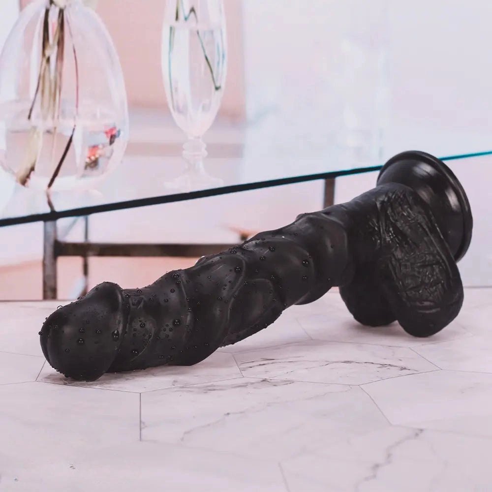 Big Realistic PVC Dildo 9.45in - PVC Suction Cup Dildo
