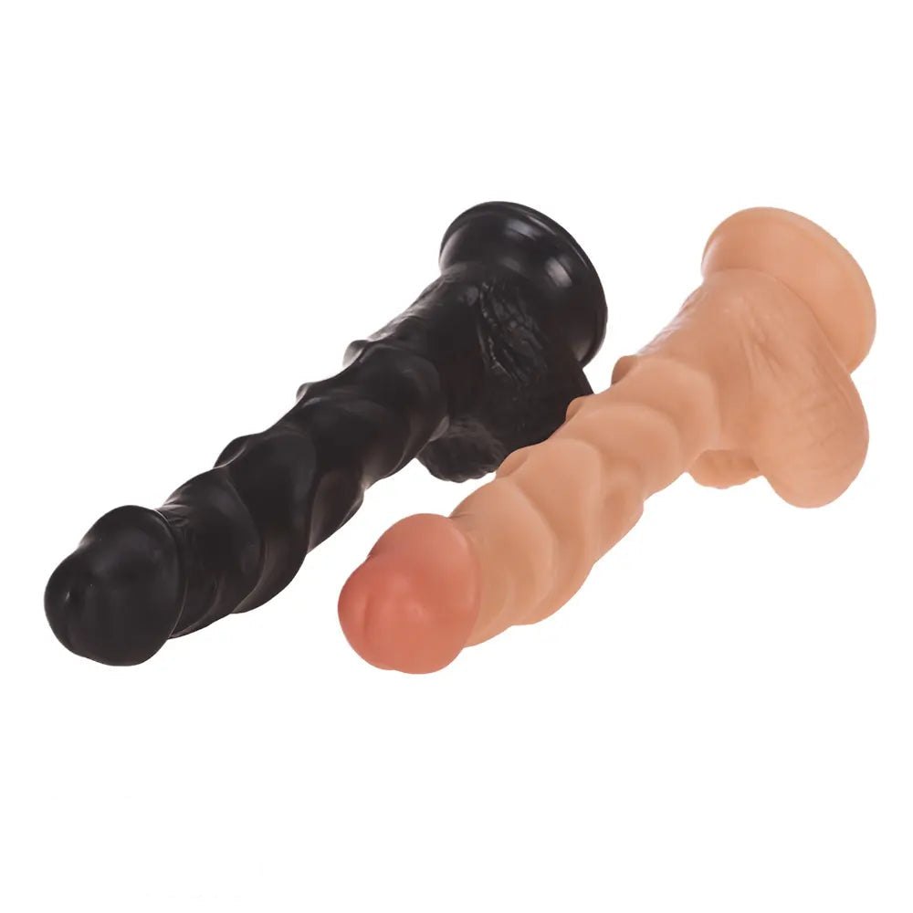 Big Realistic PVC Dildo 9.45in - PVC Suction Cup Dildo