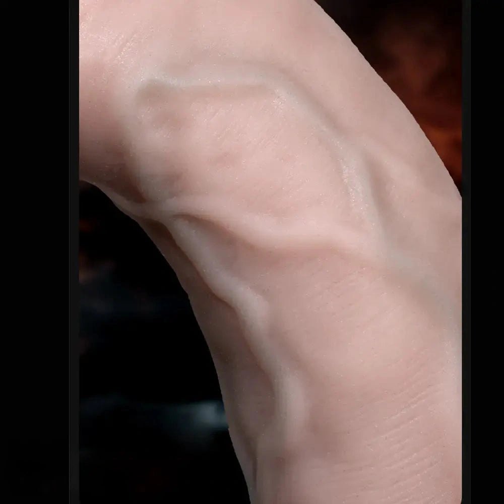 Big Realistic Silicone Dildo 8 In - Extra Long Silicone Dildo