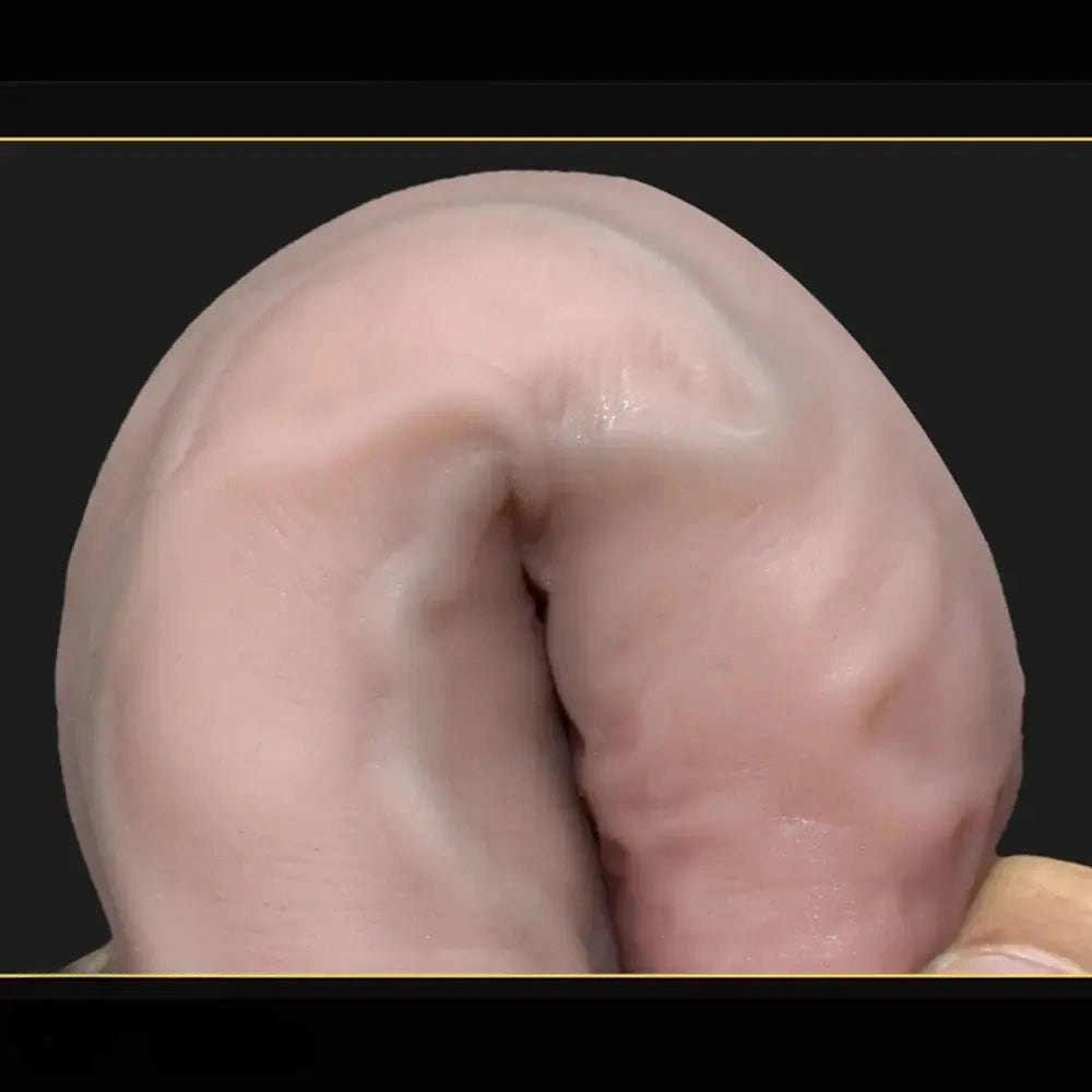 Big Realistic Silicone Dildo 8 In - Extra Long Silicone Dildo