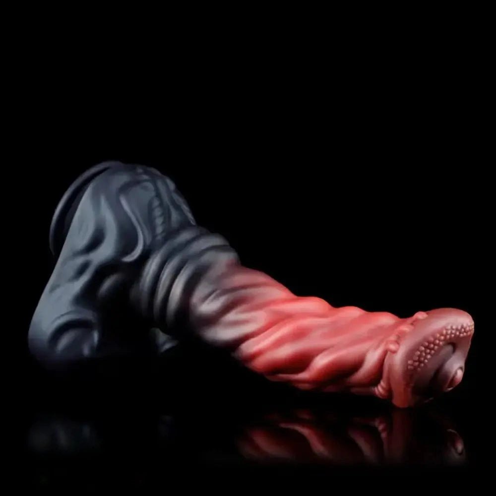 Big Ridged Animal Dildo - Silicone Animal Creature Dildo