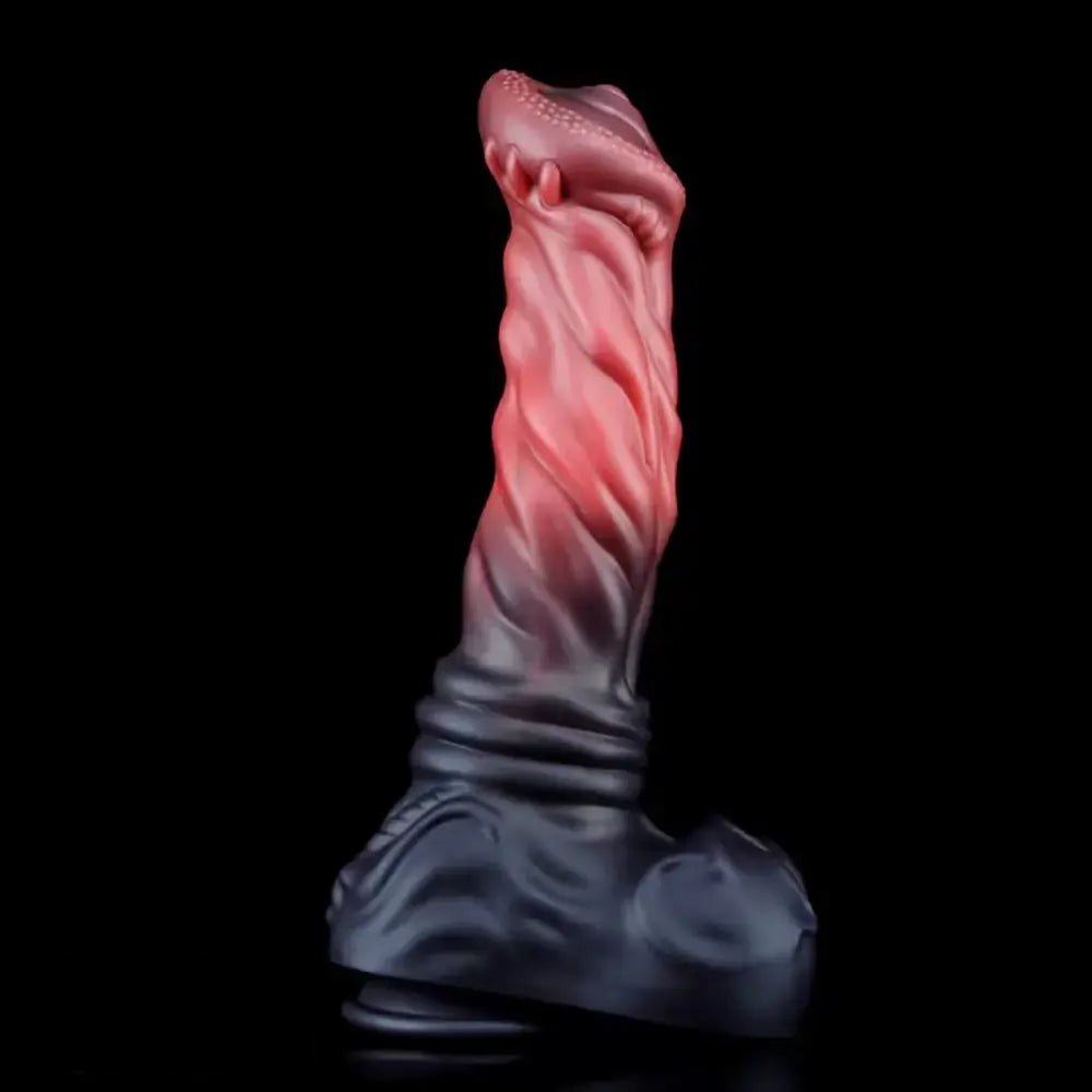 Big Ridged Animal Dildo - Silicone Animal Creature Dildo