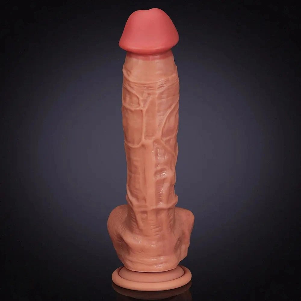 Big Skin Tone Realistic Dildo - Extra Big Dildo