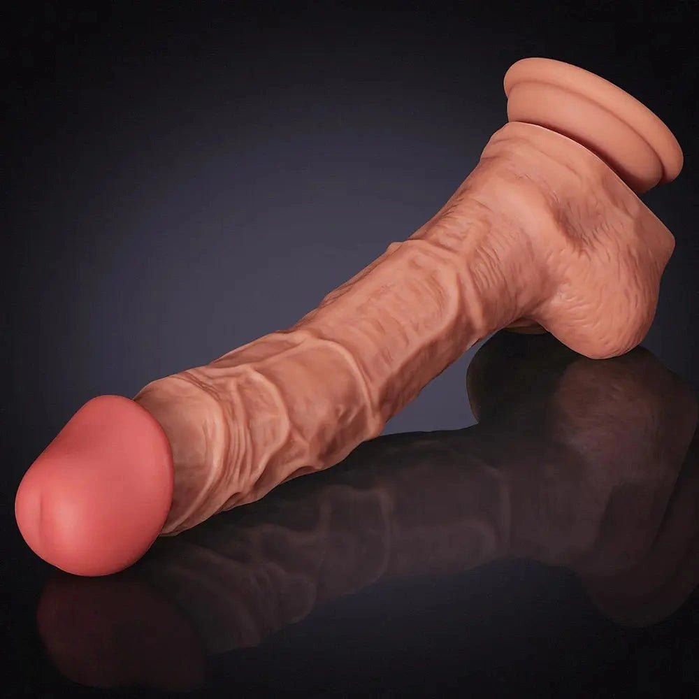 Big Skin Tone Realistic Dildo - Extra Big Dildo