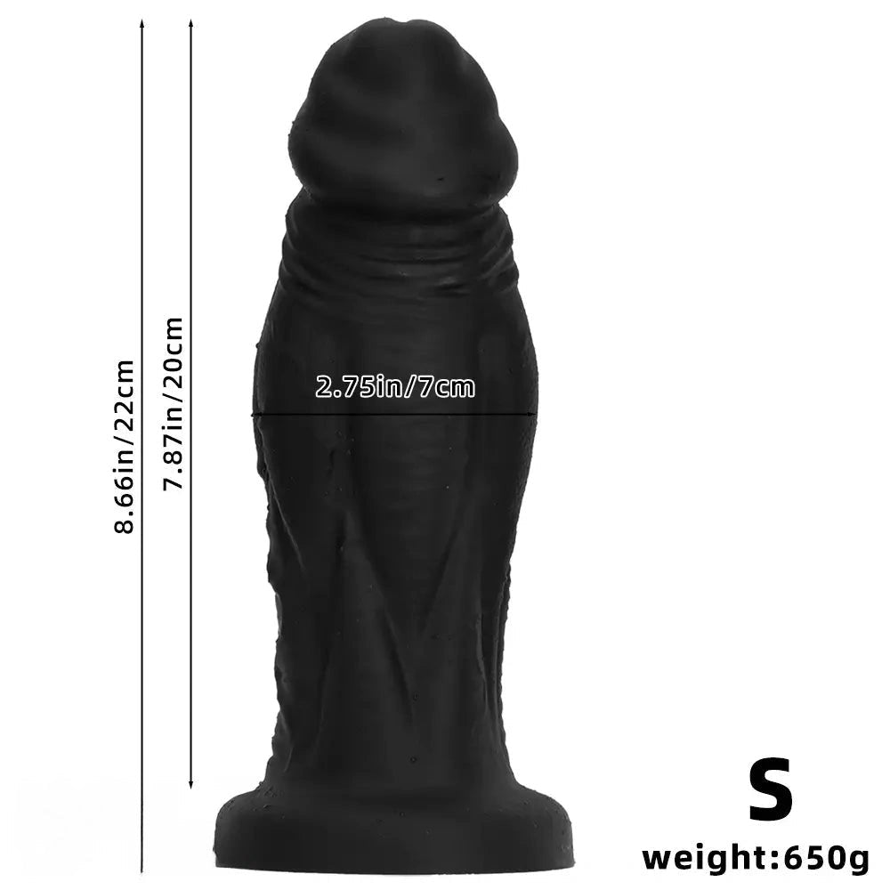 Big Suction Cup Silicone Dildo - Large Realistic Dildo