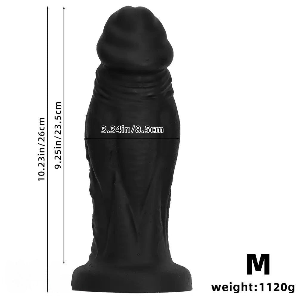 Big Suction Cup Silicone Dildo - Large Realistic Dildo