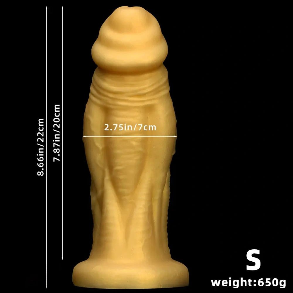 Big Suction Cup Silicone Dildo - Large Realistic Dildo