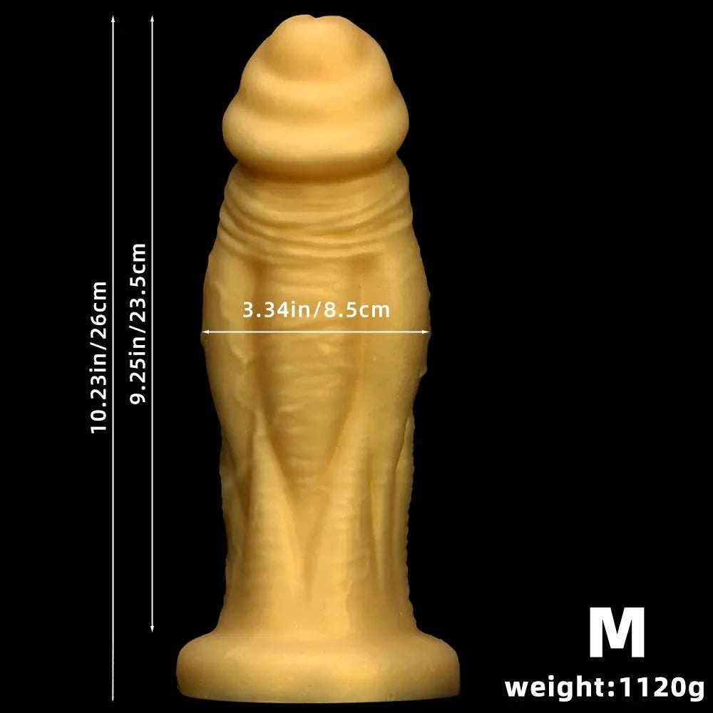 Big Suction Cup Silicone Dildo - Large Realistic Dildo