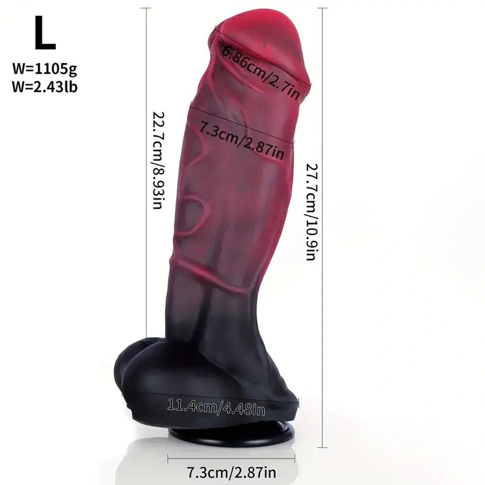 Big Thick Fantasy Dildo - Dragon Style Monster Dildo