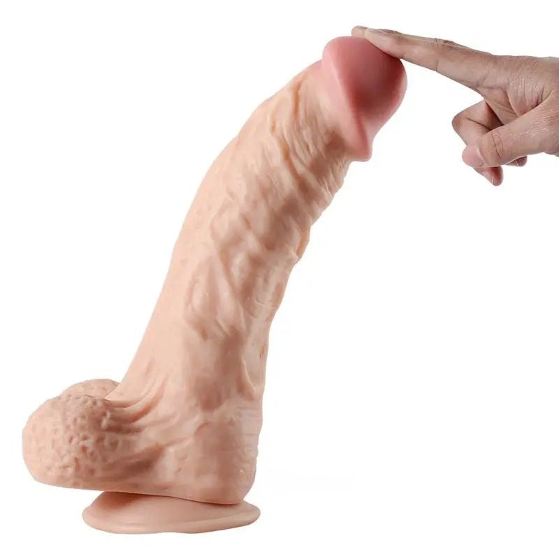 Big Thick Riding Dildo 12.79in - Large Realistic Dildo