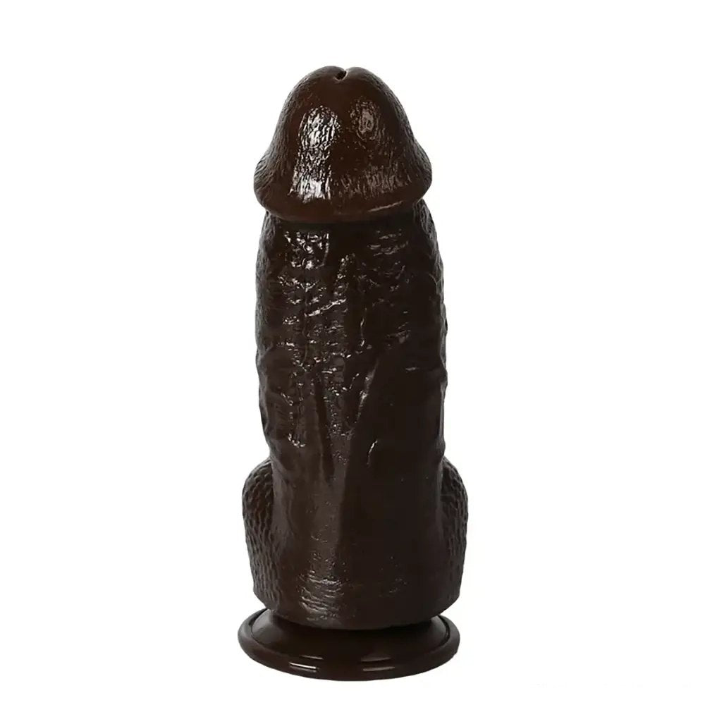 Big Thick Suction Cup Dildo 8.7 In - Realistic PVC Dildo