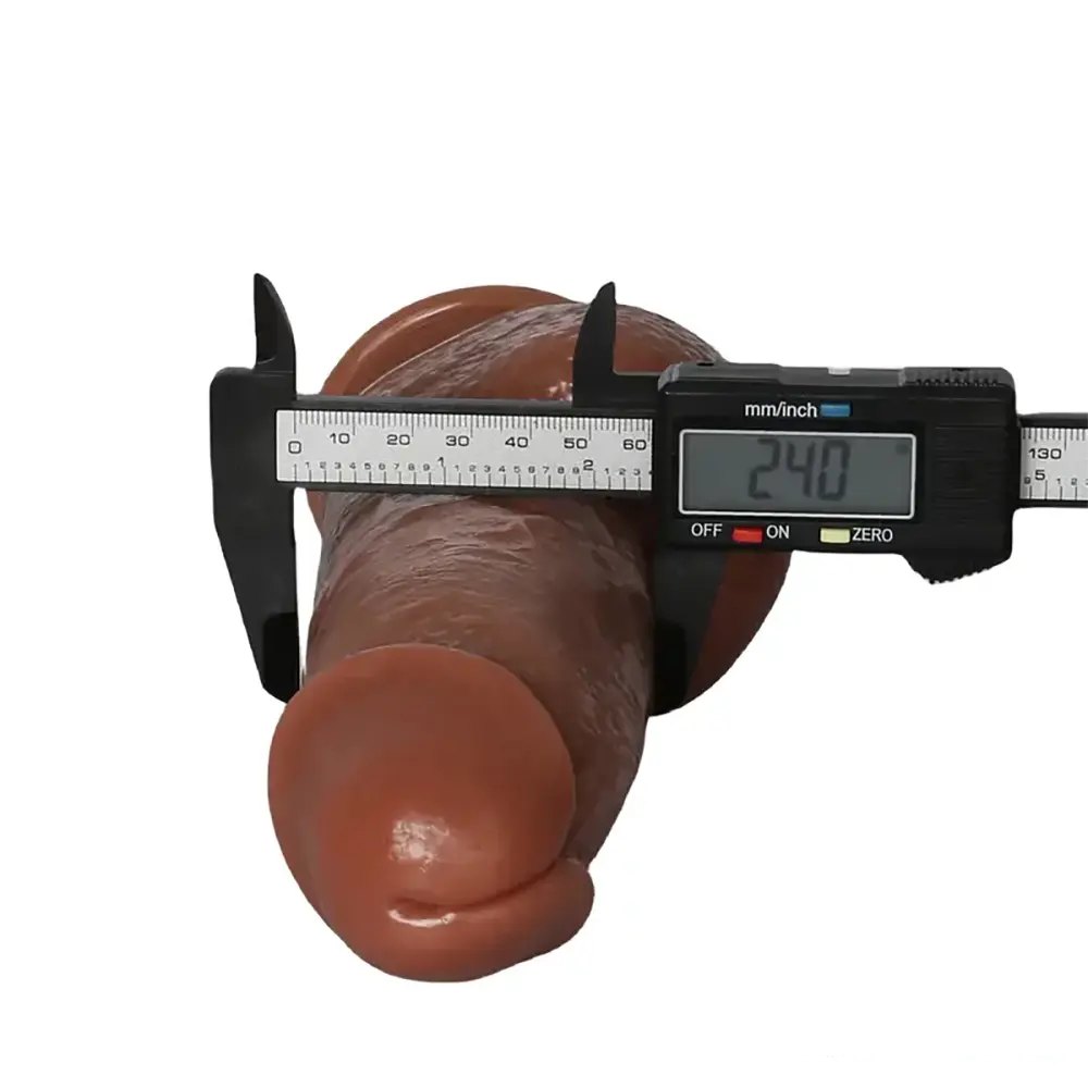 Big Thick Suction Cup Dildo 8.7 In - Realistic PVC Dildo