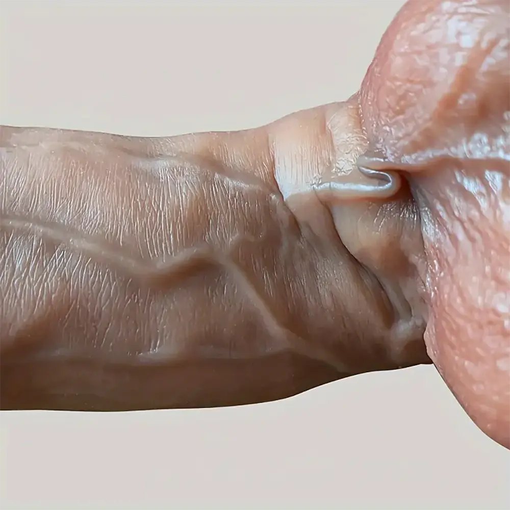 Big Veined Realistic Dildo - Large Thick Silicone Dildo
