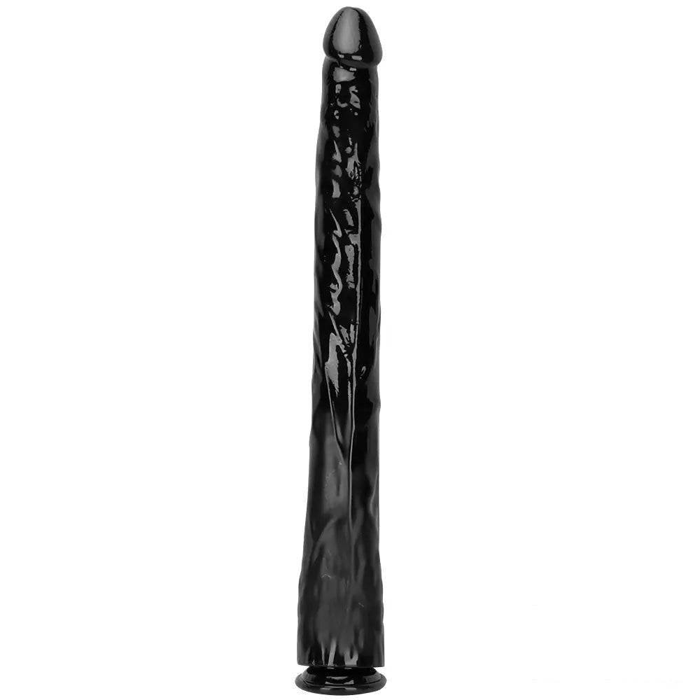 Black Anal Dildo S/L - Realistic Dual Density Dildo