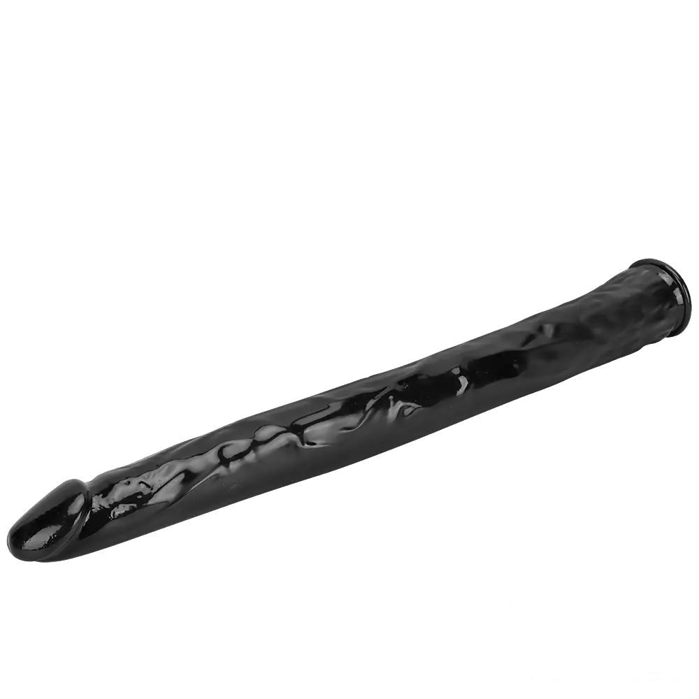Black Anal Dildo S/L - Realistic Dual Density Dildo