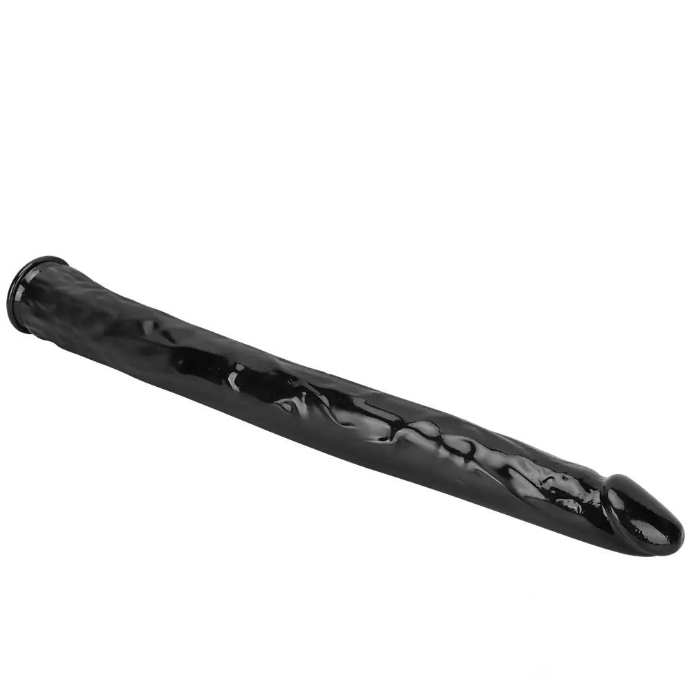 Black Anal Dildo S/L - Realistic Dual Density Dildo