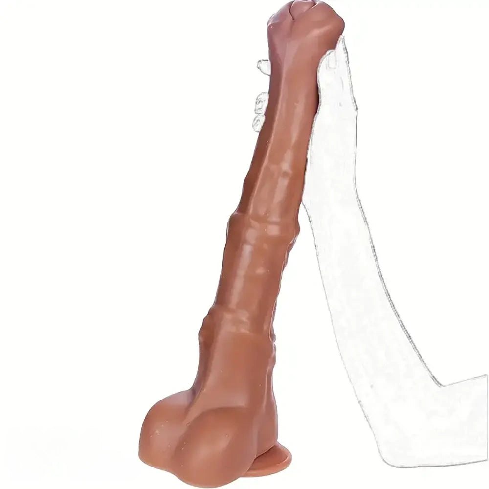 Horse Knot Animal Dildo - Large Realistic Animal Dildo