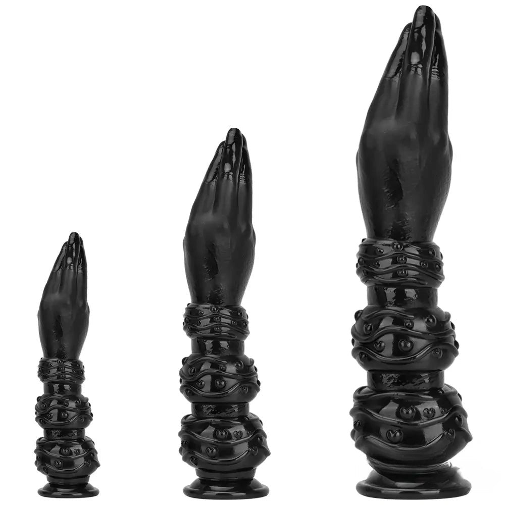 Black Fist Hand Dildo - Huge Giant Fisting Dildo