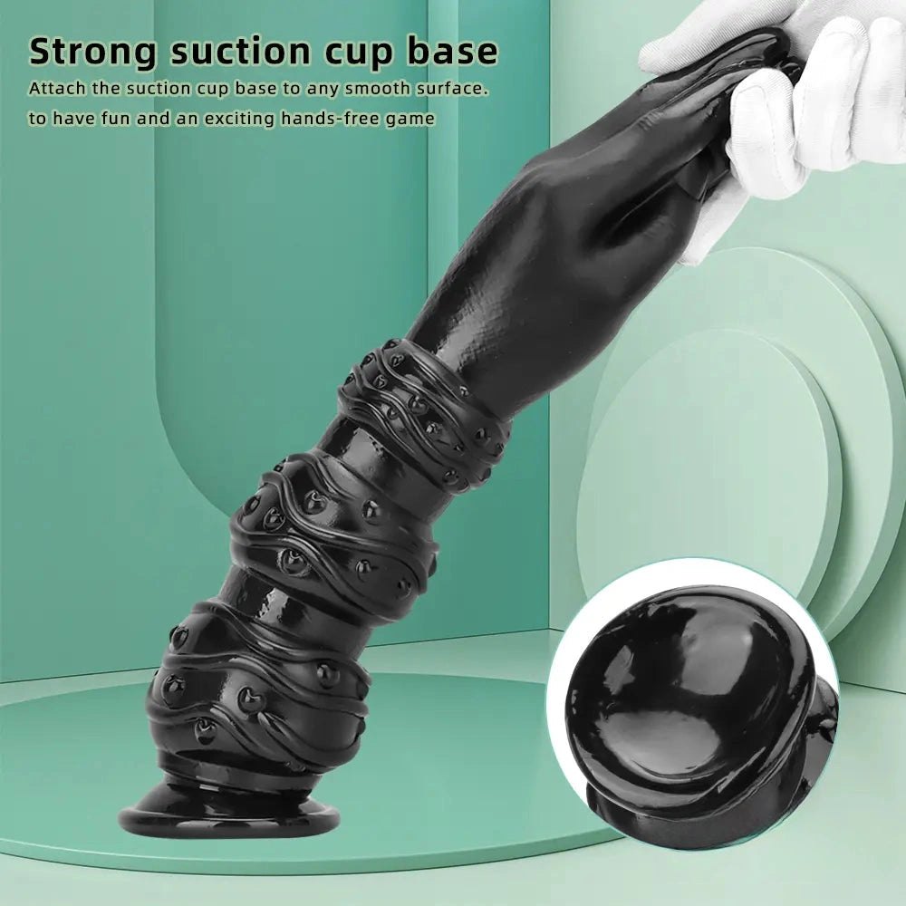 Black Fist Hand Dildo - Huge Giant Fisting Dildo