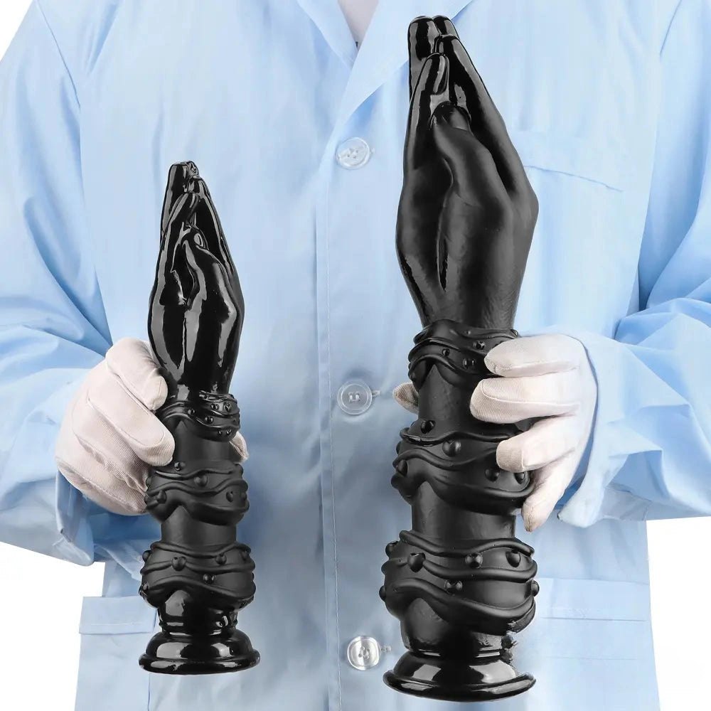Black Fist Hand Dildo - Huge Giant Fisting Dildo