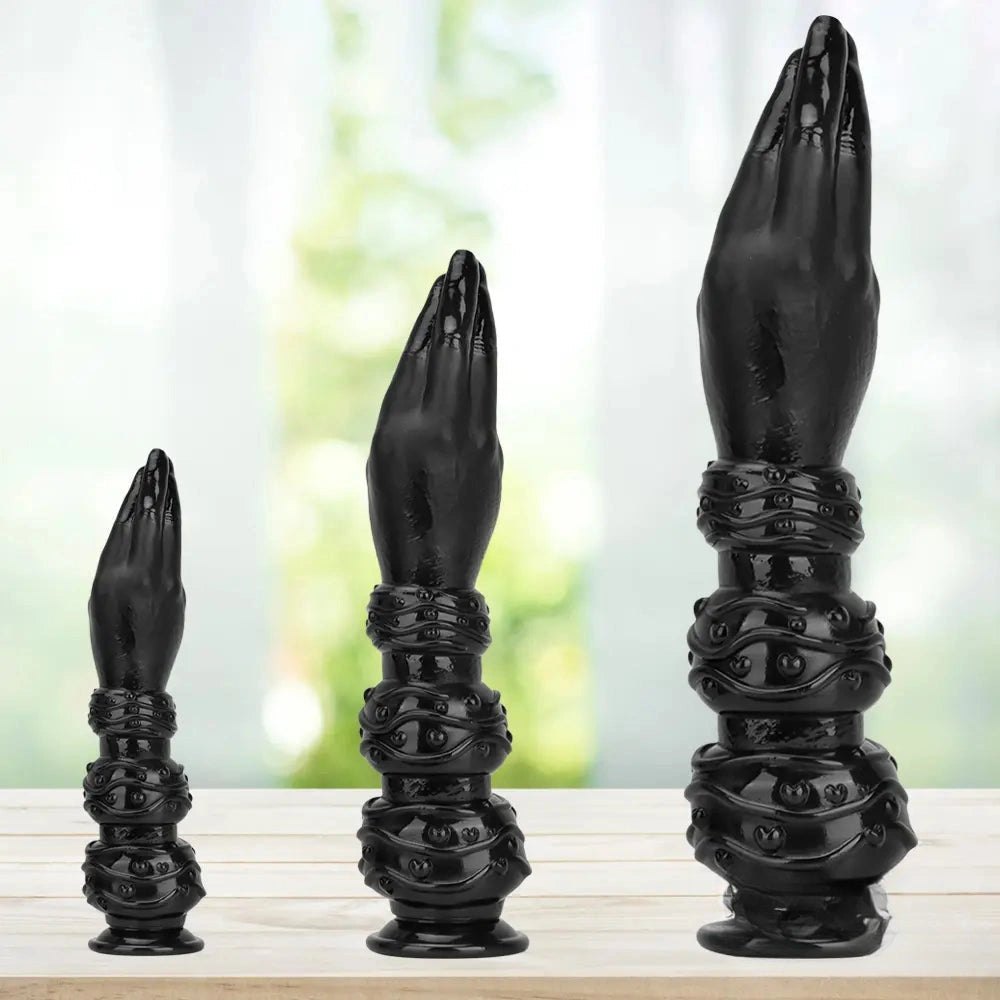 Black Fist Hand Dildo - Huge Giant Fisting Dildo
