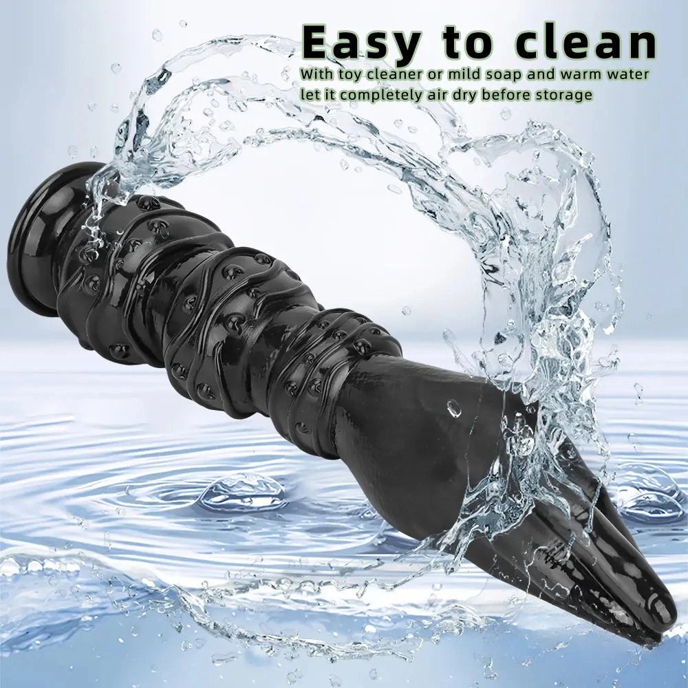 Black Fist Hand Dildo - Huge Giant Fisting Dildo