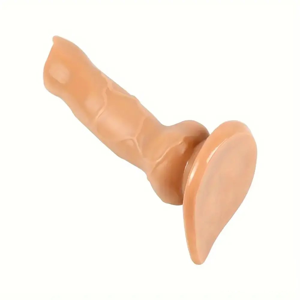 Black Knot Animal Dildo - Dog Knot Dildo With Suction