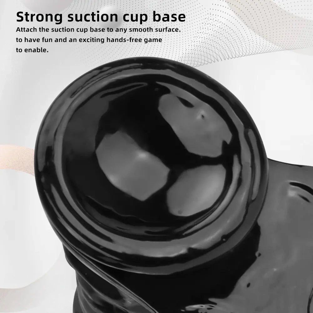 Black PVC Realistic Dildo - Lifelike Realistic Dildo Toy