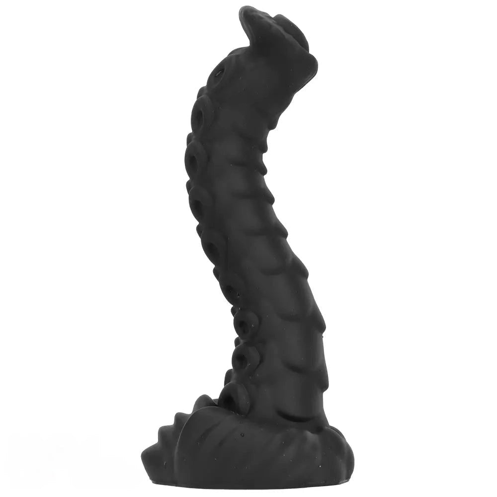 Black Tentacle Fantasy Dildo - Silicone Fantasy Dildo