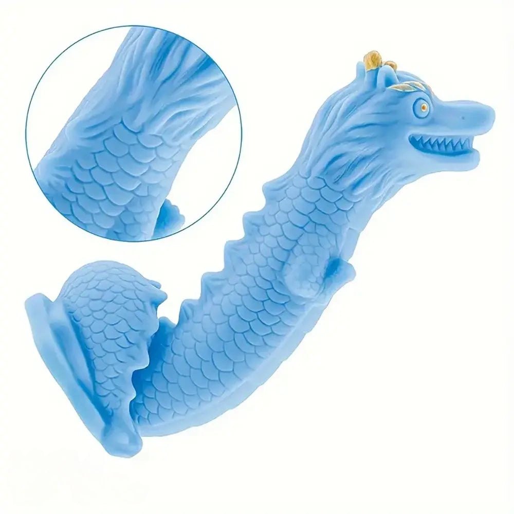 Blue Dragon Fantasy Dildo - Fantasy Monster Dildo