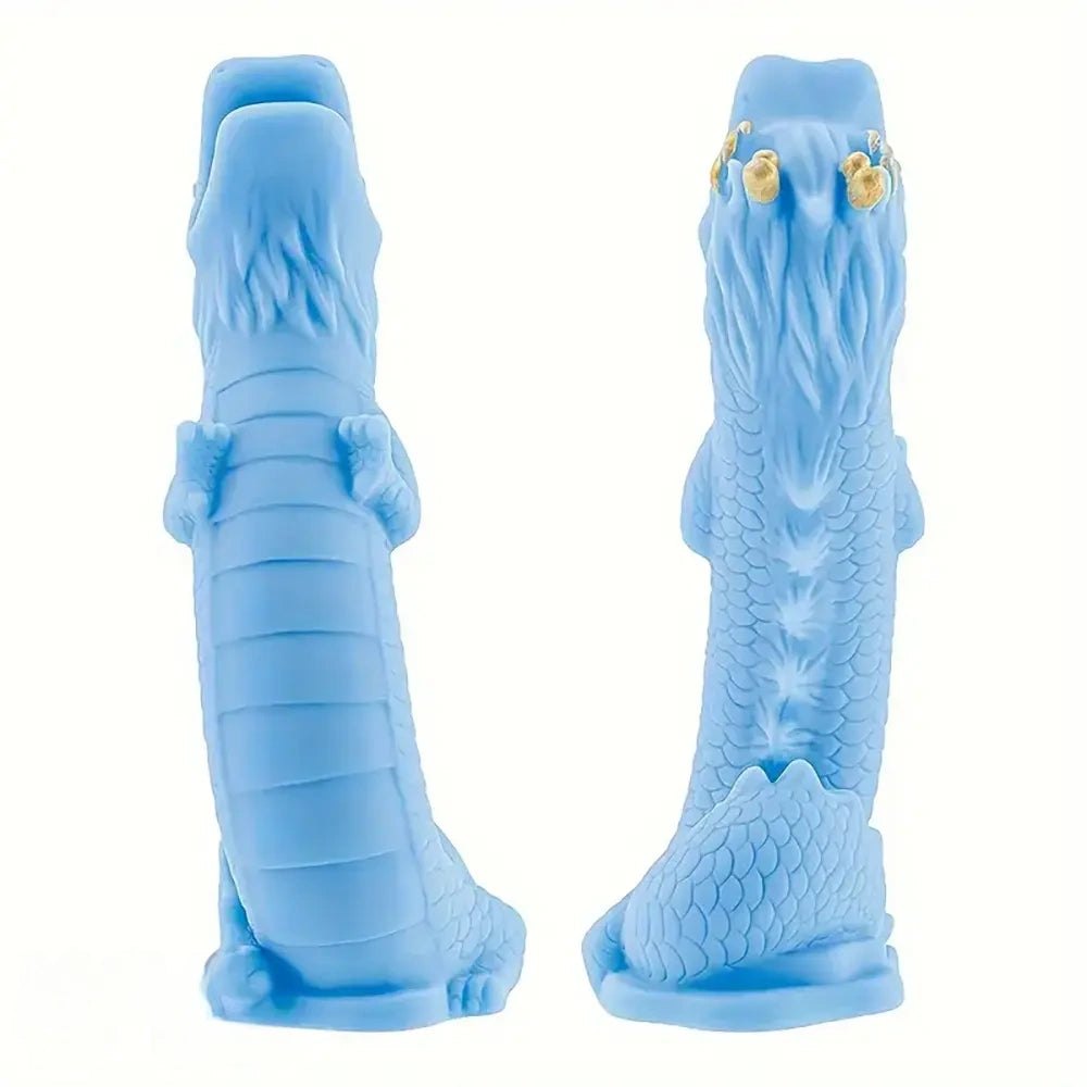 Blue Dragon Fantasy Dildo - Fantasy Monster Dildo