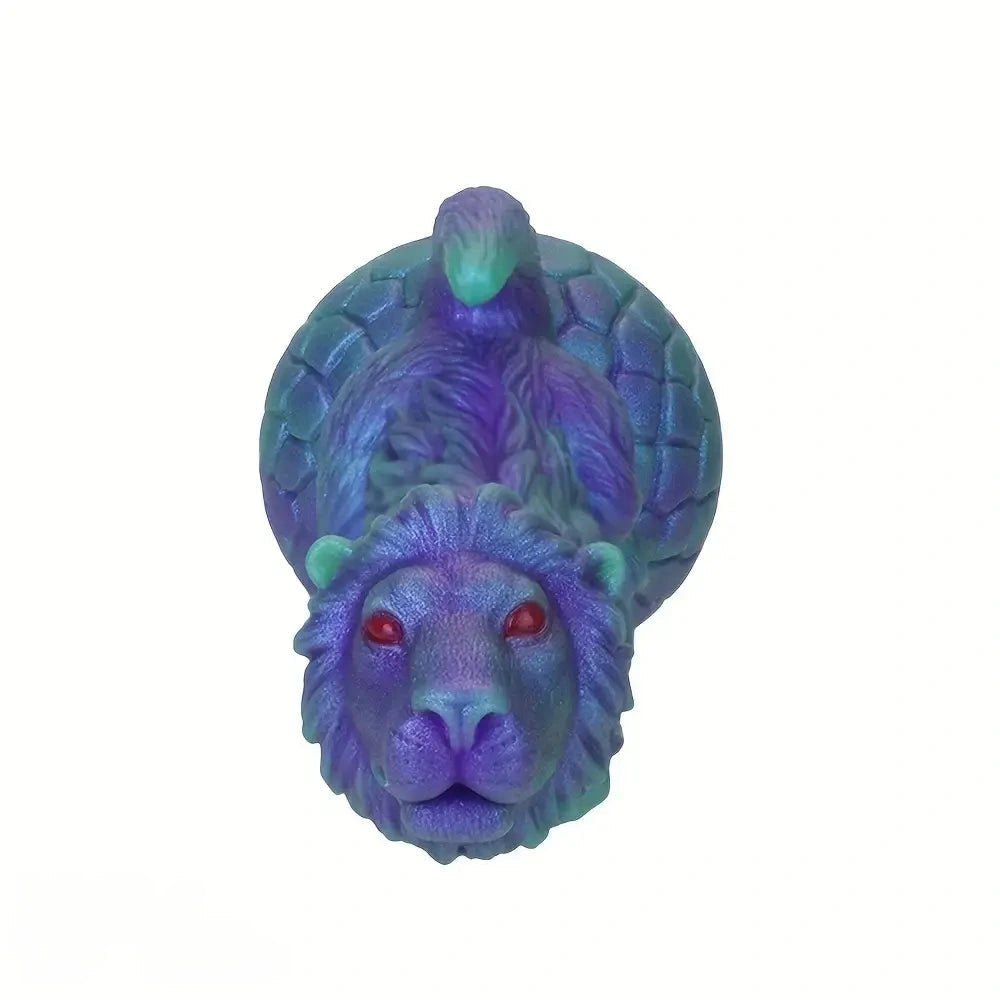 Blue Lion Animal Dildo - Big Lion Animal Dildo