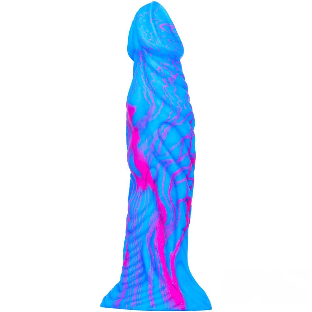 Blue Pink Swirl Fantasy Dildo - Fantasy Dragon Dildo 10.83in