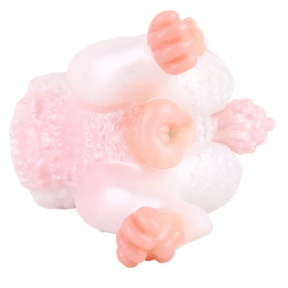 Blush Rabbit Dual-Channel Masturbator - Male Masturbator Toy