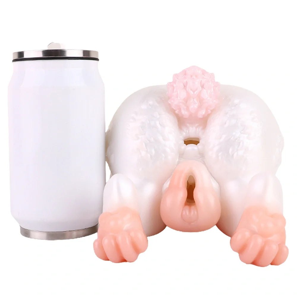 Blush Rabbit Dual-Channel Masturbator - Male Masturbator Toy