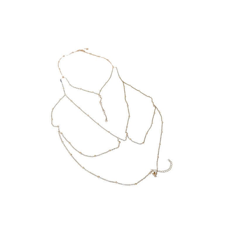 Body Chain Clavicle Necklace - Sexy Lingerie Accessory