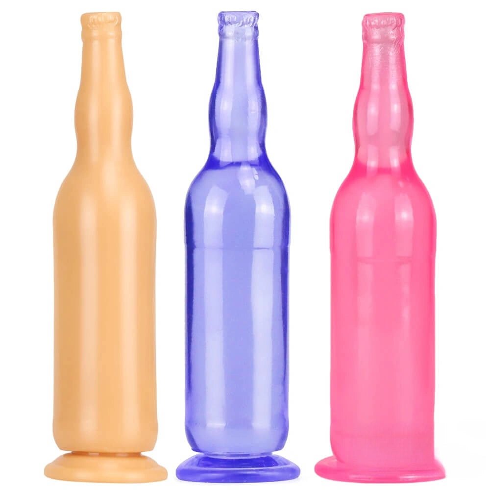 12in Bottle Shape Fantasy Dildo - Novelty Bottle Dildo