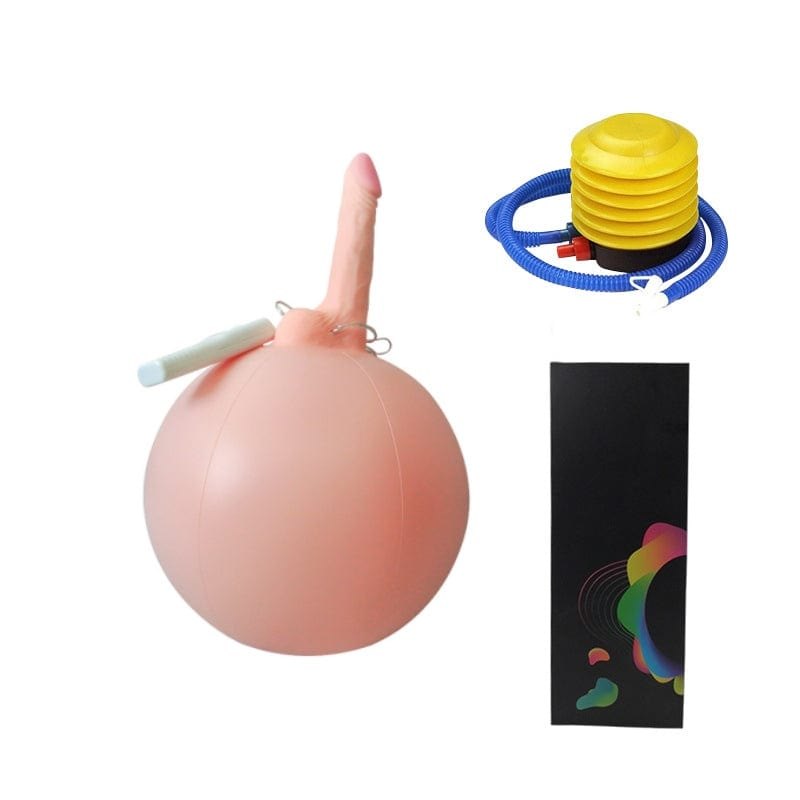 Bouncy Ball Vibrating Realistic Dildo - Realistic Dildo