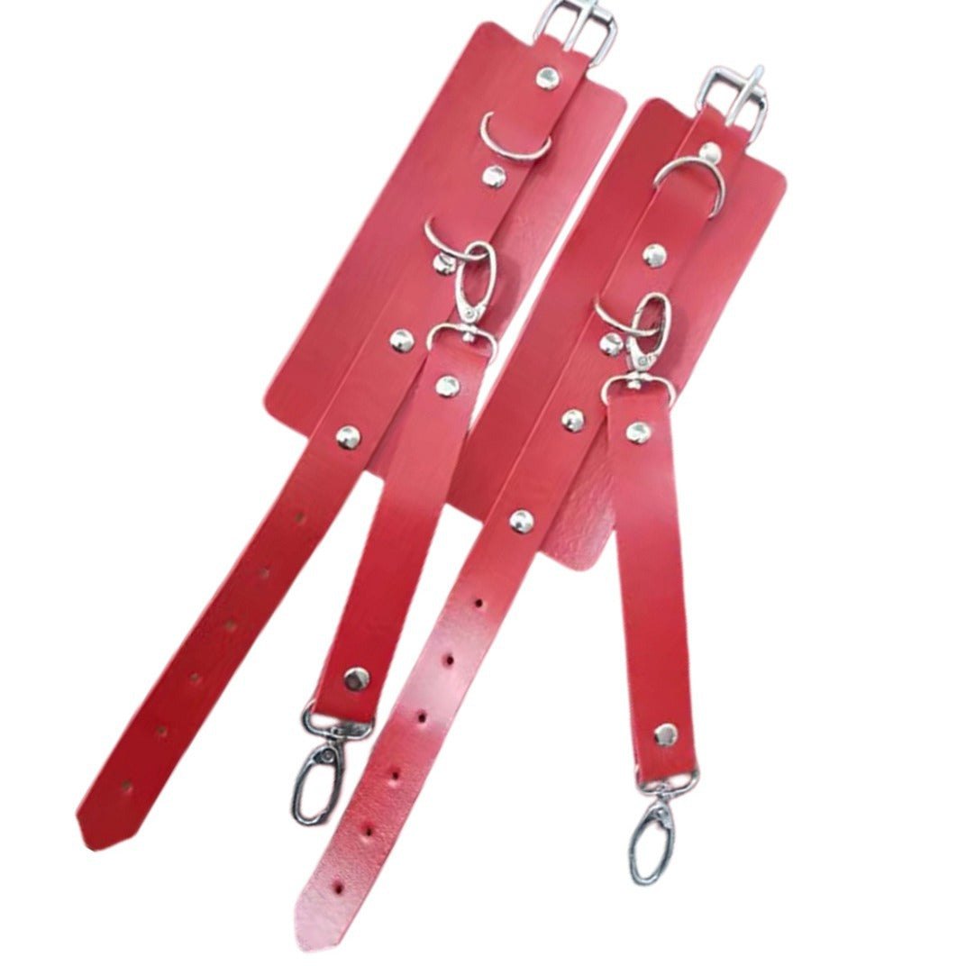 Bow-Trim Leg Harness Garter Belt - Bondage Gear